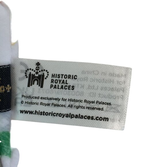 Historic Royal Palaces White Bear Lovey Security Blanket Knots Big Ben London - Picture 5 of 7